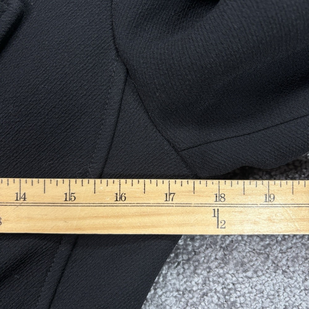 Missoni Black Wool Peacoat Overcoat Women's 40 Made In Italy Designer Jacket - Picture 13 of 16